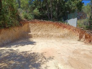 Terrassement pour maison à Cabasse