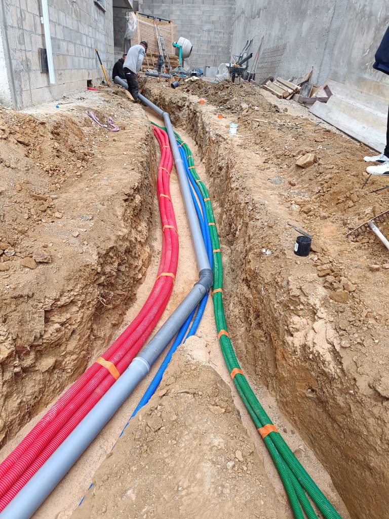 Travaux de voirie aux Issambres