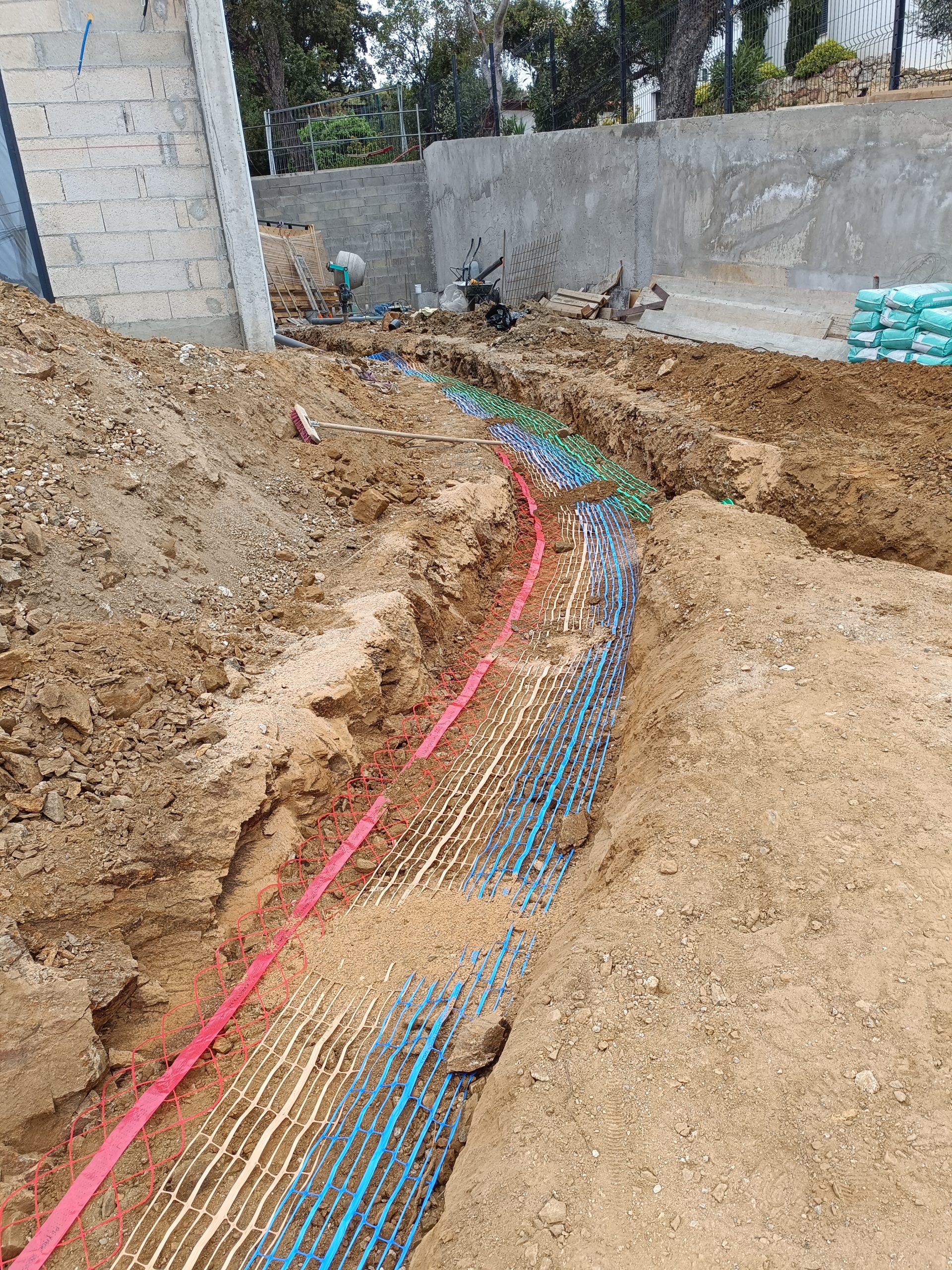 Travaux de voirie aux Issambres