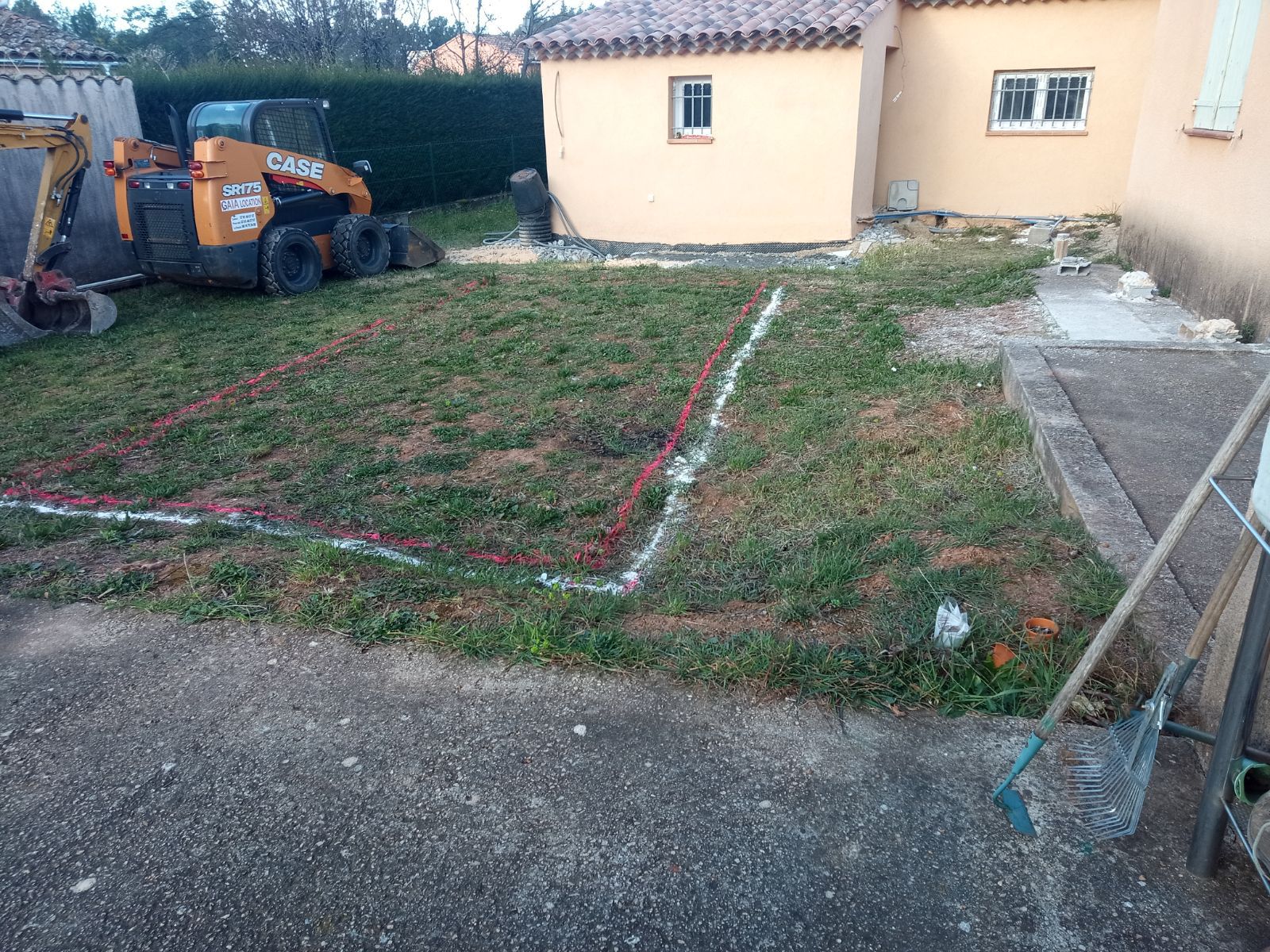 Terrassement dans le var