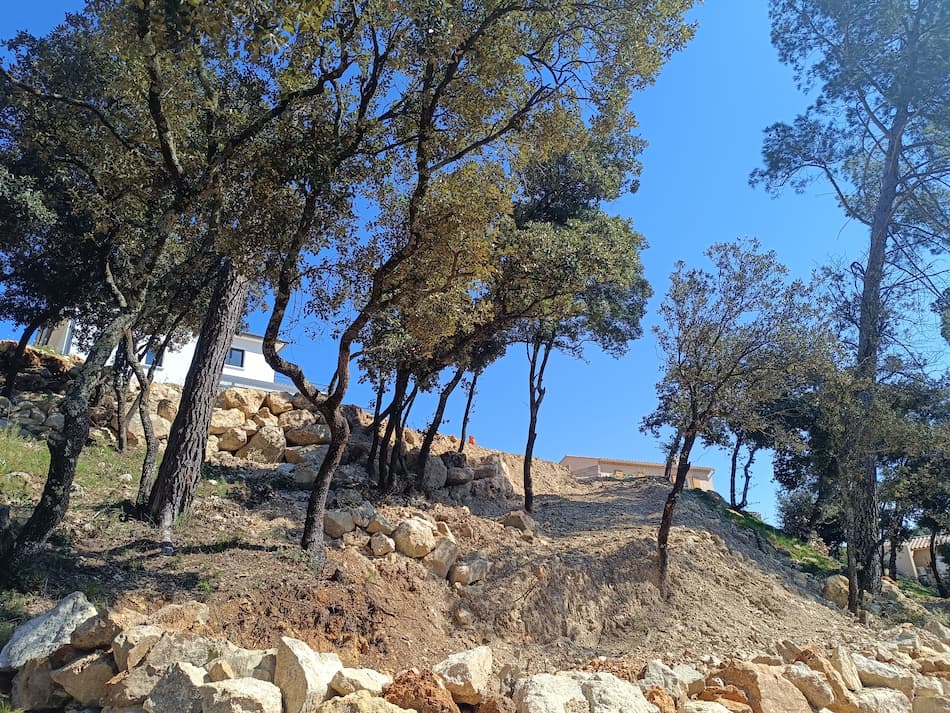 Terrassement à Carcès 
