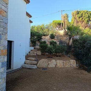 Aménagement extérieur à Santa Lucia